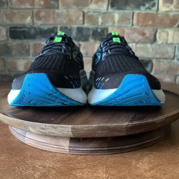 Brooks Glycerin GTS 20 Supportive Black Hawaiian Ocean Running Men's 11 Shoes - Picture 10 of 16